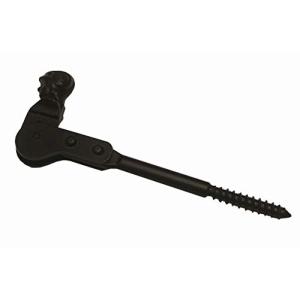 Wovar Tope negro para contraventanas 120 mm - Por unidad