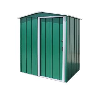 Duramax 5 x 4 ft Eco Metal cobertizo con OW Trim – Verde