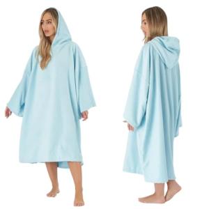 Brentfords Poncho de Toalla para Adultos, con Capucha, Gran…