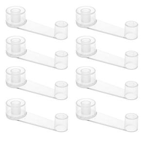 Navaris Topes para Puertas Suelo Adhesivo - Set 8x Tope Pue…