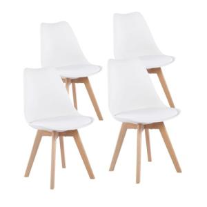 EGGREE Pack de 4 Sillas de Comedor Sillas Cocina Nórdico co…