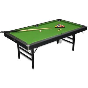 DEVESSPORT Mesa de Billar Plegable para Adultos (213x120x81…