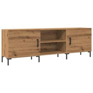 vidaXL Mueble de TV Madera de ingeniería Roble Artisan 150x…