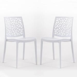 Sillas de resina moderna apilables de polipropileno con fib…