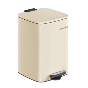 SONGMICS Cubo de Basura, Basurero de 20 L, de Cocina de Ace…