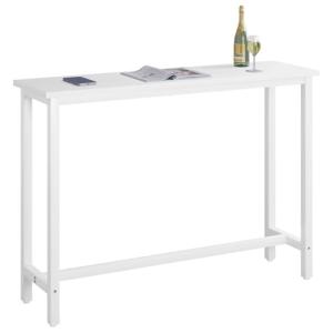 WOLTU Mesa de Bar de Bistro de Comedor con Estructura de Me…