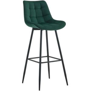 CLP Taburete de Bar Dartford en Tela o Terciopelo I Silla A…