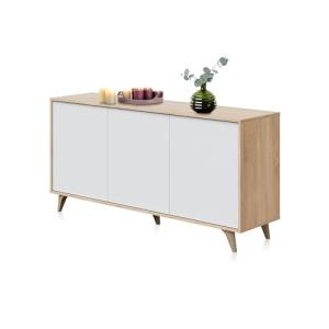 duehome | Aparador 3 Puertas, Bueffet para salón, Armario A…