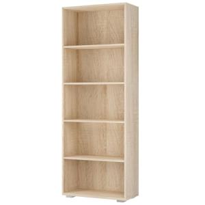 CASARIA® Estantería Vela Roble 190x60x28cm 5 Estantes Libre…