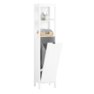 SoBuy Mueble Columna de Baño Armario Alto para Baño Estante…