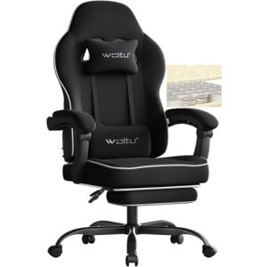 WOLTU Silla Gaming Ergonómica, Silla de Oficina con Reposab…