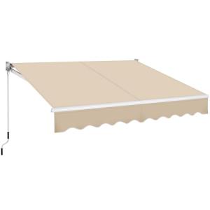 Yaheetech Toldo Manual Retráctil 250 x 200 cm Toldo Retráct…