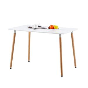 DORAFAIR Mesa de Comedor Rectangular,Estilo Escandinavo Mes…