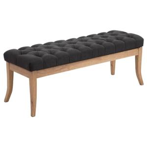 CLP Taburete Pie De Cama Ramses En Tela | Banqueta Altura D…