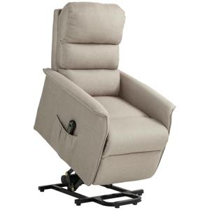 HOMCOM Sillón Relax Reclinable Eléctrico Sillón Levanta Per…