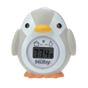 Nuby - Termómetro de baño para bebés con forma de pingüino…
