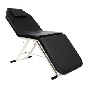 Xingfx Camilla de masaje plegable con ajustable 70° 45° y a…