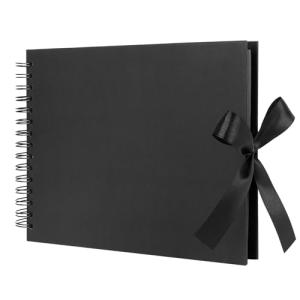 Álbum de fotos para personalizar, 80 páginas negras, álbum…