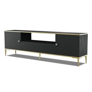 Homlando Mueble para TV Petra de 180 cm 2D1S mate, frentes…