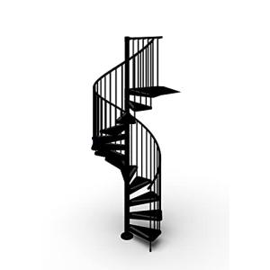 Mister Step Gamia Metal escalera de caracol para interiores…