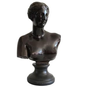 Esculturas Busto de Venus de bronce, 35 cm, diosa del amor,…