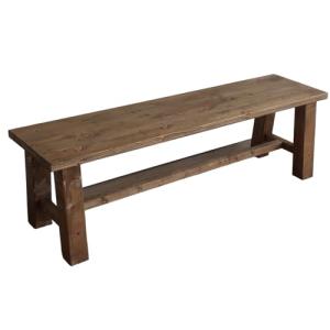 Banco de Madera de Abeto Impregnada, Modelo Margherita, Ban…