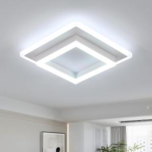 DELIPOP Lamparas de Techo Moderna, 30W 6500K Blanco frío Pl…