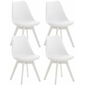 CLP Set De 4 Sillas De Comedor Linares En Terciopelo, Tela…