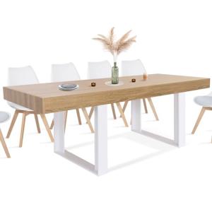 IDMarket Phoenix - Mesa de comedor rectangular para 8 perso…