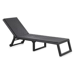 Shaf - Tumbona Plegable Dream, Color Antracita