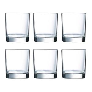 Luminarc Islande Set 6 Vasos Bajos Vidrio 30cl Transparente