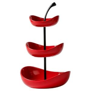 JUNYFFF Fruteros De Cocina Modernos Frutero 3 Pisos, Fruter…