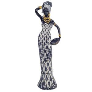 SIGNES GRIMALT by SIGRIS - Figura Africana Negro de Resina…