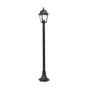 QAZQA Clásico/Antiguo Farola clásico negro 122cm - CAPITAL…