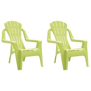 vidaXL Sillas de Jardín para Niños 2 uds, Sillones Infantil…