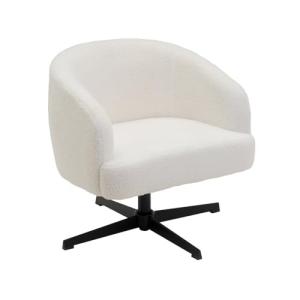 LOLAhome Sillón Giratorio Regulable en Altura tapizado Borr…