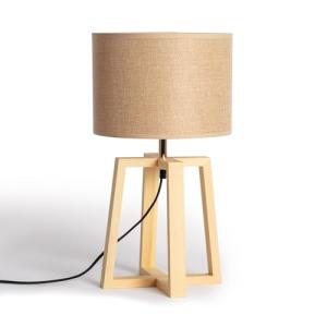 LEDKIA LIGHTING - Lámpara de Mesa de Madera Korsade | Diseñ…