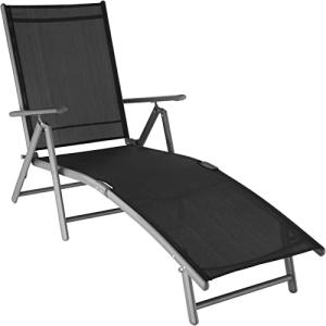 TecTake® Tumbona Plegable e Impermeable, Tumbona Playa Recl…