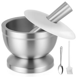 Juego de Mortero Cocina de Mortero de Acero Inoxidable 304…