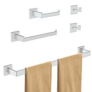 AIKER 60cm Toalleros De Baño,5 PCS Inoxidable SUS304 Engros…