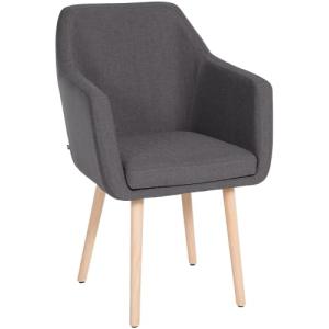 CLP Silla De Salón Utrecht Acolchada & Tapizada En Tela I B…