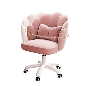 UOPYNE Pink Cute Girl Computer Chair, Office Home Cómoda Si…