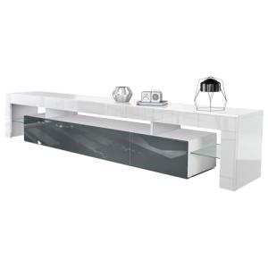 Vladon Mueble TV Lima V2, Mueble Televisor con 2 Puertas ab…