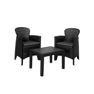 Acomoda Textil - Conjunto de Jardín con 2 Sillones   Mesa d…