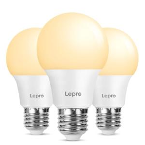 Lepro Bombilla LED E27, Luz Cálida 2700K 8.5W, 806lm, Equiv…