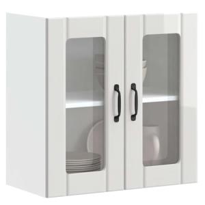 ShGaxin Armario Pared Cocina Puerta Cristal Lucca Blanca Al…