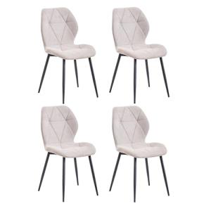 JZGORC Juego de 4 Silla de Comedor, Silla de Cocina de Tela…