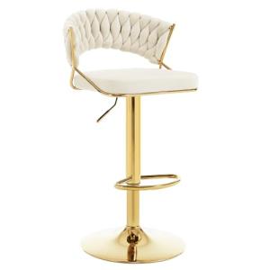 WOLTU Taburete de Bar, Taburete Cocina Giratorio, Taburete…