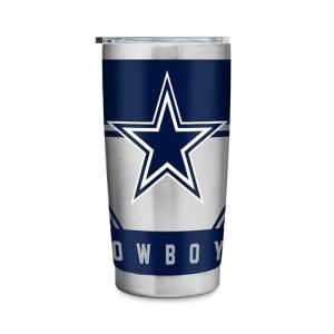 Rico Industries NFL Football Dallas Cowboys - Vaso de acero…