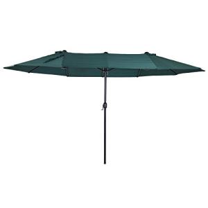 Outsunny Sombrilla de Terraza Exterior Parasol Grande 4,6x2…